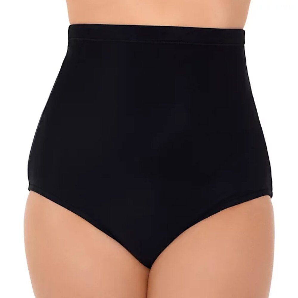 Swim Solutions Ultra High-Waist Swim Bottoms NWT Sz 10